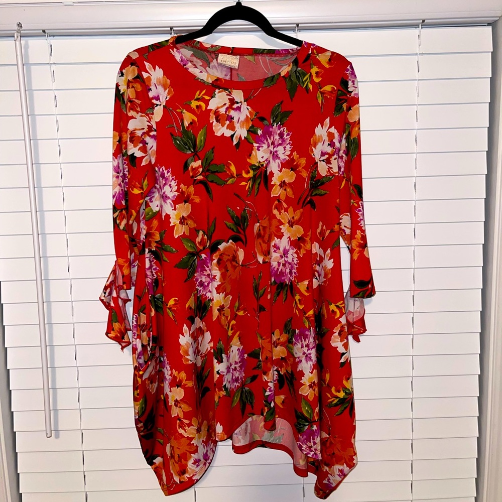 Zadie Bs floral tunic